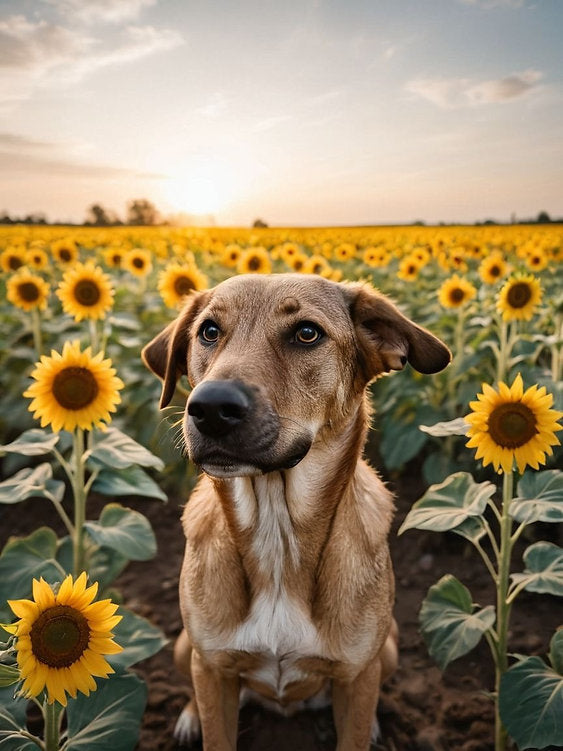 Sunflower Portrait 🌻