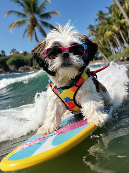 Surfer Portrait Mouse Pad🏄