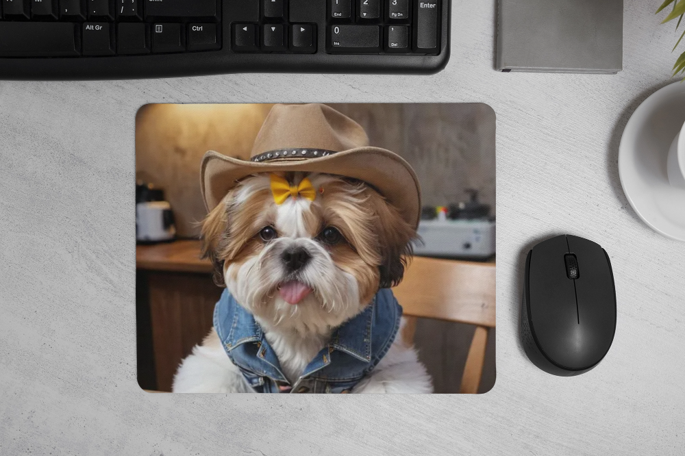 Cowboy Portrait Mouse Pad🤠