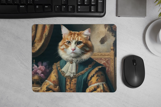 Royal Portrait Mouse Pad 👑